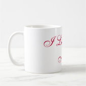 I Liebe Sie mehr Tasse (Links)