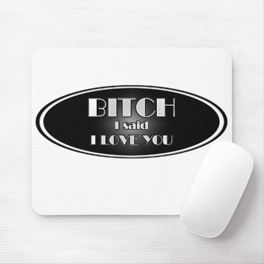 I Liebe Sie Mousepad (Mit Mouse)
