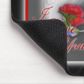 I Liebe Sie Mousepad (Ecke)