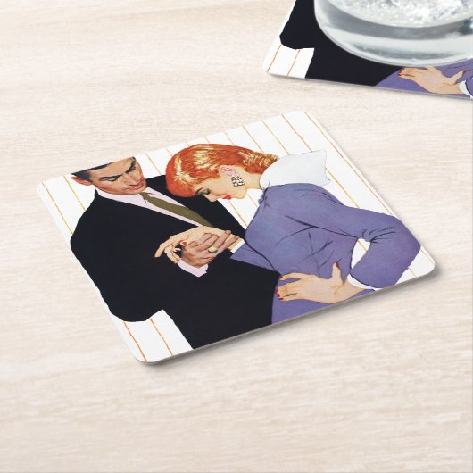 I Liebe Sie, Mutter Girl 2 Rechteckiger Pappuntersetzer (angewinkelt)