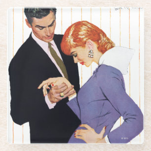 I Liebe Sie, Mutter Girl Glasuntersetzer