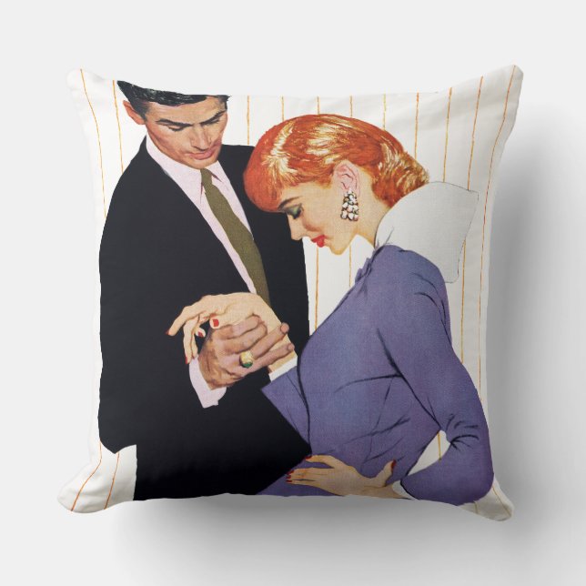 I Liebe Sie, Mutter Girl Kissen (Vorderseite)