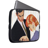 I Liebe Sie, Mutter Girl Laptopschutzhülle (Vorne Rechts)