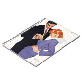 I Liebe Sie, Mutter Girl Notizblock (Linke Seite)