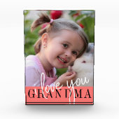 I Liebe Sie Oma Custom Foto (Vorderseite)