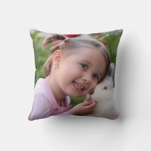 I Liebe Sie Opa Custom Foto Kissen (Rückseite)