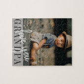 I Liebe Sie Opa Custom Foto Puzzle (Horizontal)