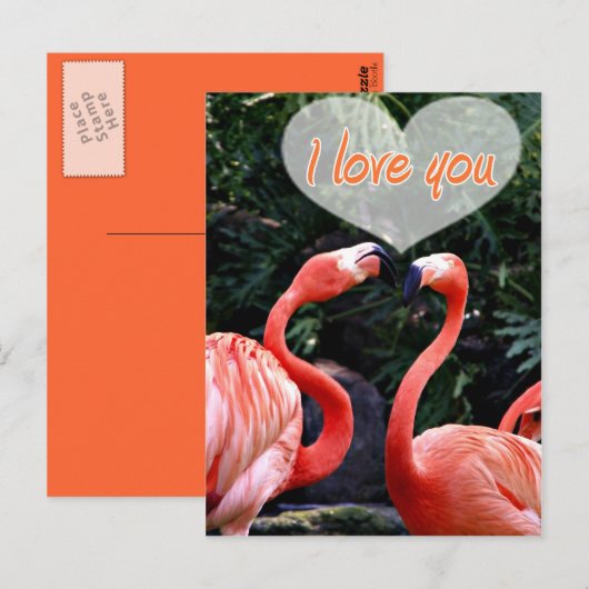 I Liebe Sie_ Postkarte (Vorne/Hinten)