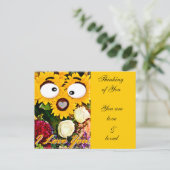 I Liebe Sie_ Postkarte (Stehend Vorderseite)