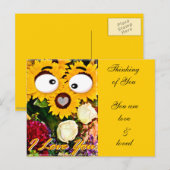 I Liebe Sie_ Postkarte (Vorne/Hinten)
