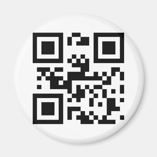I Liebe Sie - QR-Code Magnet (Vorne)