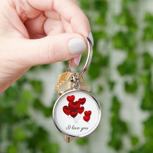 I Liebe Sie Schlüsselring Schlüsselanhänger (Hand)