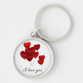 I Liebe Sie Schlüsselring Schlüsselanhänger (Vorne)