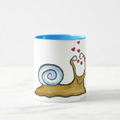 I Liebe Sie Schnecke-Tasse Tasse (Zentrum)