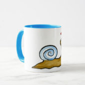 I Liebe Sie Schnecke-Tasse Tasse (Vorderseite Links)