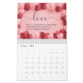 I Liebe Sie Scripture Bible Verse Inspiration Kalender (Jan 2027)