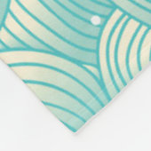 I Liebe Sie Segelboot Fleecedecke (Ecke)