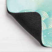 I Liebe Sie Segelboot Mousepad (Ecke)