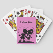 I Liebe Sie Spielkarten (Rückseite)