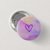I Liebe Sie Taste Button (Vorne & Hinten)