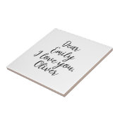 I Liebe Sie, Textvorlage Fliese (Seite)