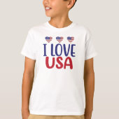 I Liebe Sie USA-65789 T-Shirt (Vorderseite)