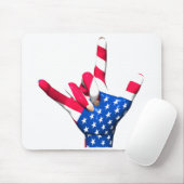 I Liebe Sie USA-Flagge Mousepad (Mit Mouse)