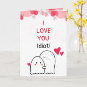 i Liebe Sie Valentinstag Grußkarte Karte (Gelbe Blume)