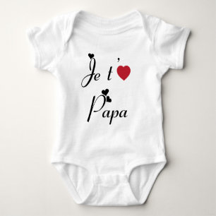 I Liebe Sie Vater Baby Strampler