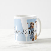 I Liebe Sie Vater Foto Collage Tasse (VorderseiteRechts)