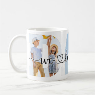 I Liebe Sie Vater Foto Collage Tasse