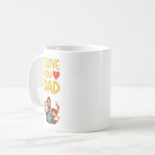 I Liebe Sie, Vater & Mama Kaffeetasse (Vorderseite Links)