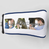 I Liebe Sie VATER Vater & Sohn Sparkasse Familie F Golf Headcover (Vorderseite)