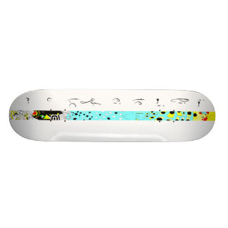 I LIEBE SIE, WEIL SIE FARBE ZU DEN STERNEN HOLEN SKATEBOARD