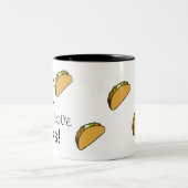 I Liebe Sie wie i-Liebetacos-Kaffee-Tasse Zweifarbige Tasse (Mittel)