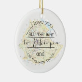 I Liebe Sie zu Äthiopien und zur hinteren Keramikornament (Rechts)