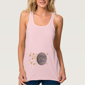 I Liebe Sie zum Mond-Mutterschafts-Shirt Tank Top