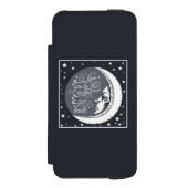 I Liebe Sie zum Mond und zur Rückseite Incipio iPhone Geldbeutel-Hülle (Folio Vorderseite)