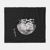 I Liebe Sie zum Mond und zur Rückseite mit Ihrem Fleecedecke (Vorderseite (Horizontal))