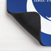 I Liebe Sie zum Mond und zur Rückseite Mousepad (Ecke)