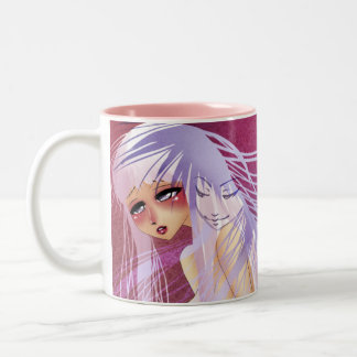 I Liebe Sie Zweifarbige Tasse