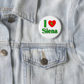 I Liebe Siena Italien Button (Beispiel)