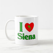 I Liebe Siena Italien Kaffeetasse (Links)