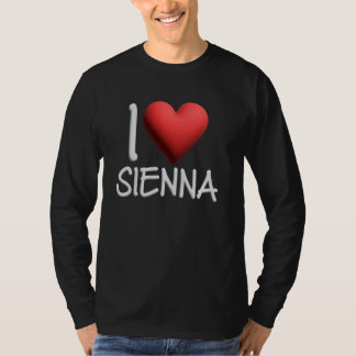 I Liebe Sienna Name Personalisiert Girl Friend T-Shirt