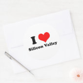 I Liebe Silicon Valley Aufkleber (Umschlag)