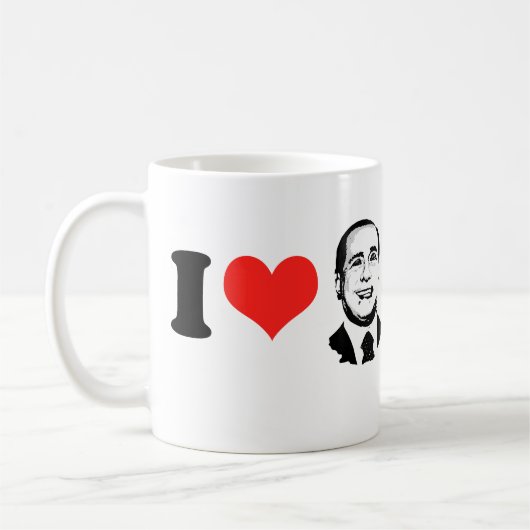 I Liebe Silvio Berlusconi Kaffeetasse (Links)