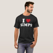 I Liebe Simps T-Shirt (Vorne ganz)