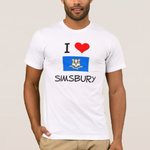 I Liebe Simsbury Connecticut T-Shirt