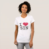 I LIEBE SIN (Singapur) light T-Shirt (Vorne ganz)