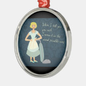 I Liebe sind zum Kotzen Sie, Sie Ornament Aus Metall (Links)